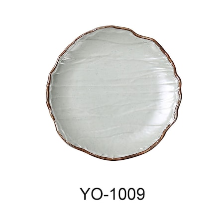 Cocinando 9 x 1 in. Yoto Melamine Round Coupe Plate, Matte, 24PK CO4233185